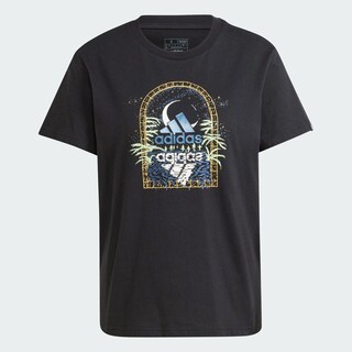 Foto 3 | Playera Mystic Estampada Adidas Negro Mujer