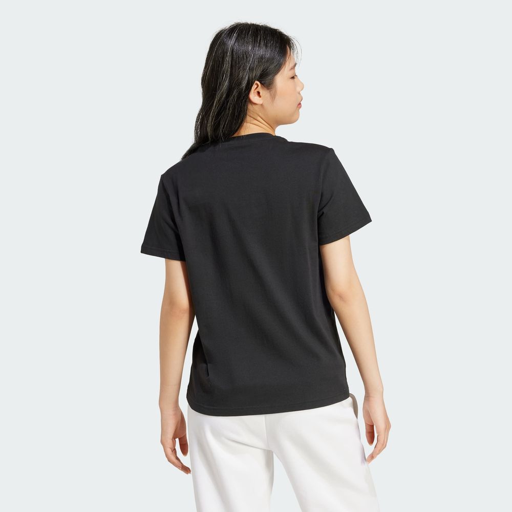 Foto 4 | Playera Mystic Estampada Adidas Negro Mujer