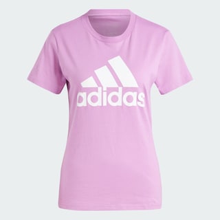 Foto 3 | Playera Loungewear Essentials Logo Adidas Violeta Mujer