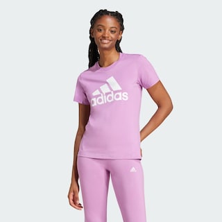 Foto 4 | Playera Loungewear Essentials Logo Adidas Violeta Mujer