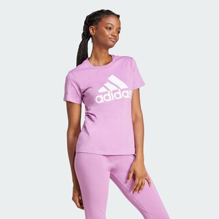 Foto 6 | Playera Loungewear Essentials Logo Adidas Violeta Mujer