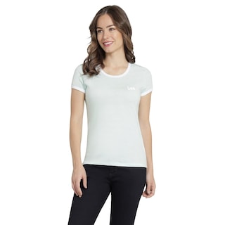 Foto 1 | Playera Mujer Lee Regular Fit 277 Verde