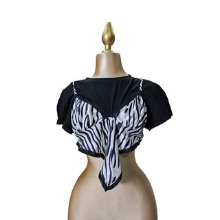 Foto 3 | Playera Top Color Negro Para Dama Balboa Los Angeles