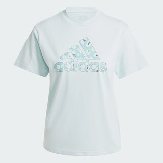 Foto 3 | Playera Animal Graphic Adidas Turquesa Mujer