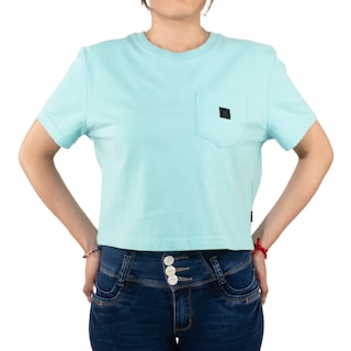 Foto 2 | Playera DC Shoes Basic Verde para Mujer
