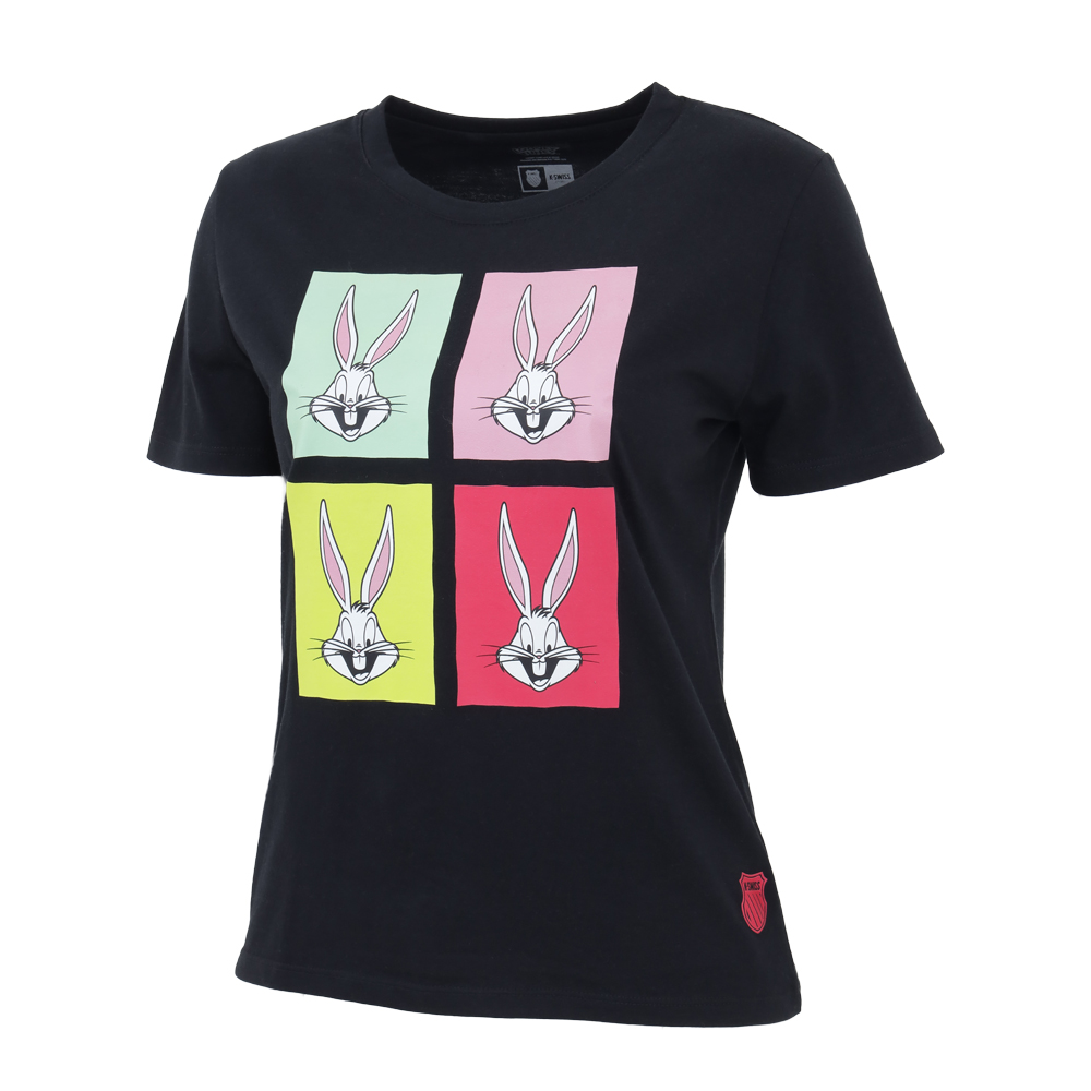 Foto 3 pulgar | Playera K-swiss Bugs Para Dama Color Negro