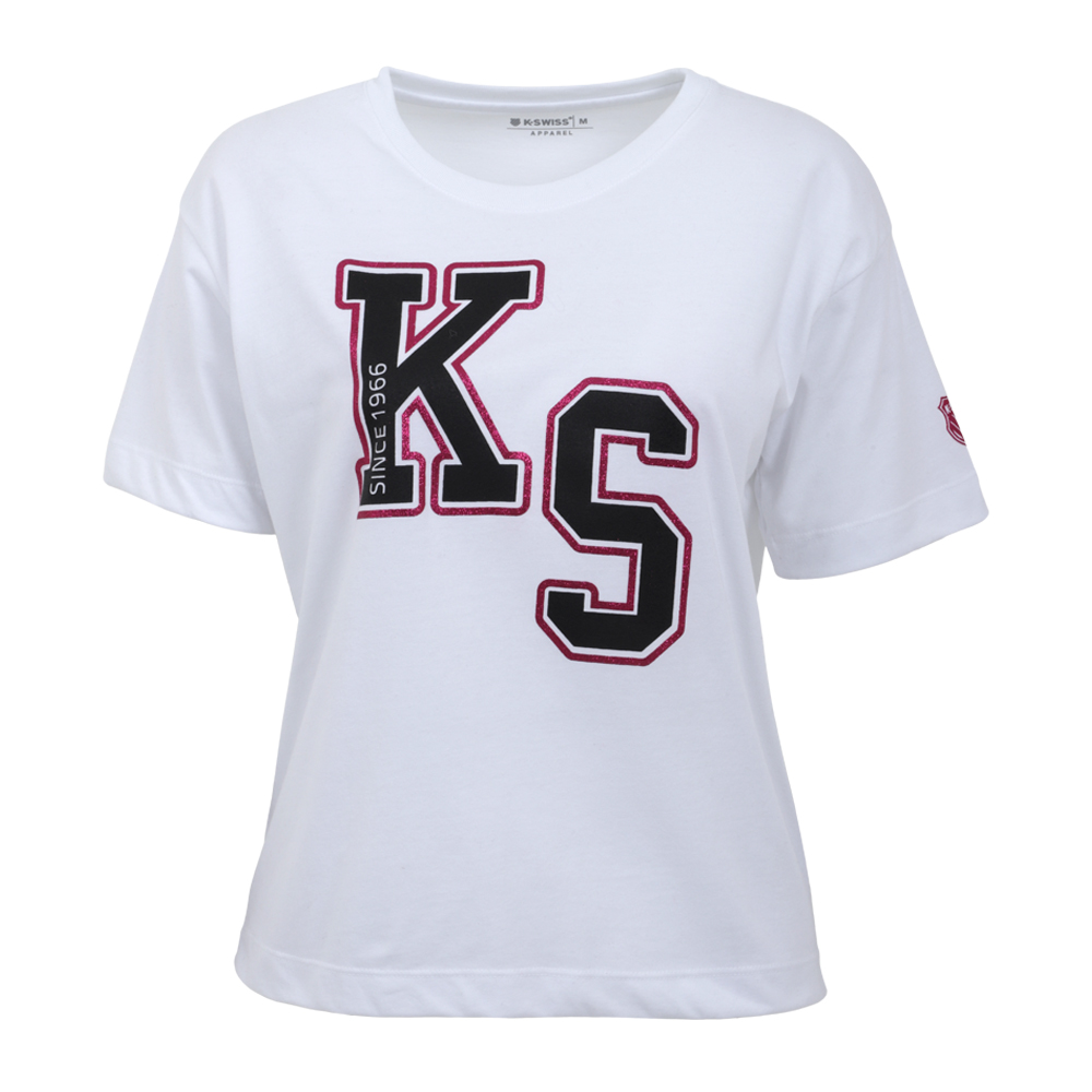 Foto 2 pulgar | Playera K-swiss Wts-13 Para Mujer Color Blanco