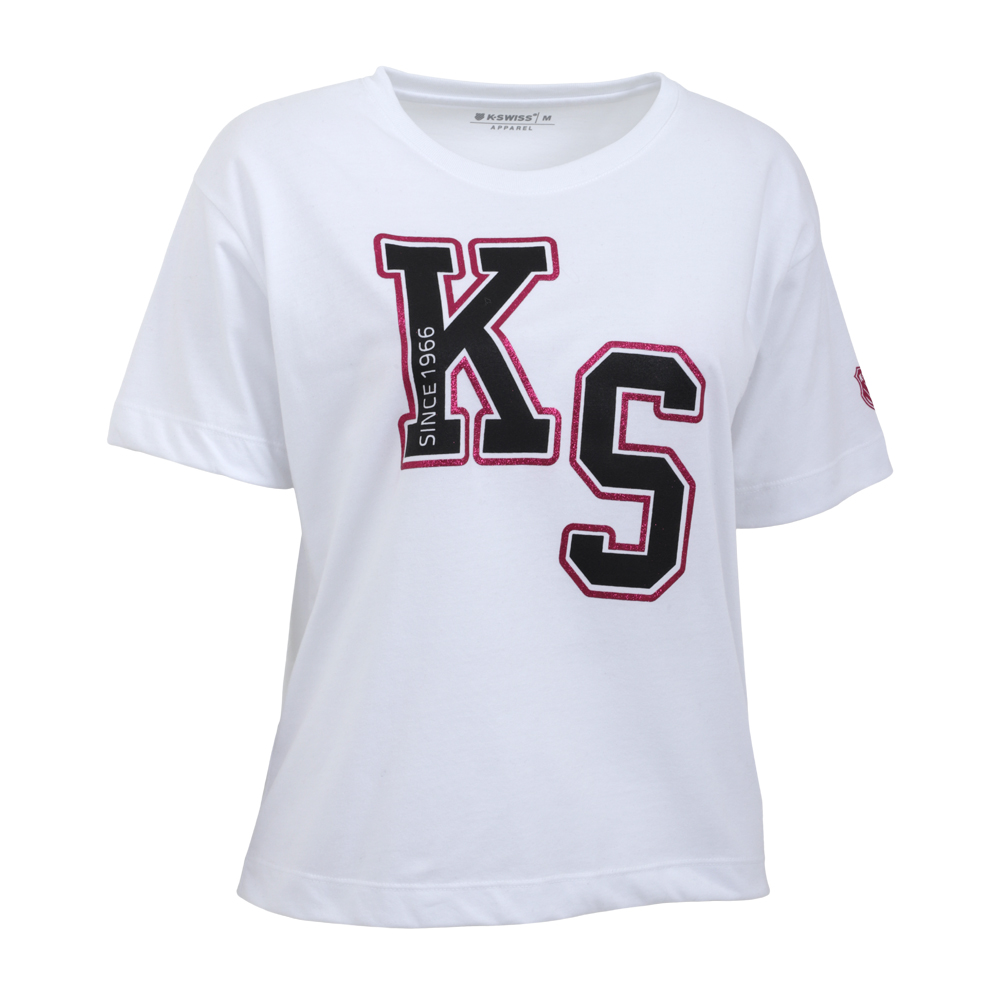 Foto 3 pulgar | Playera K-swiss Wts-13 Para Mujer Color Blanco