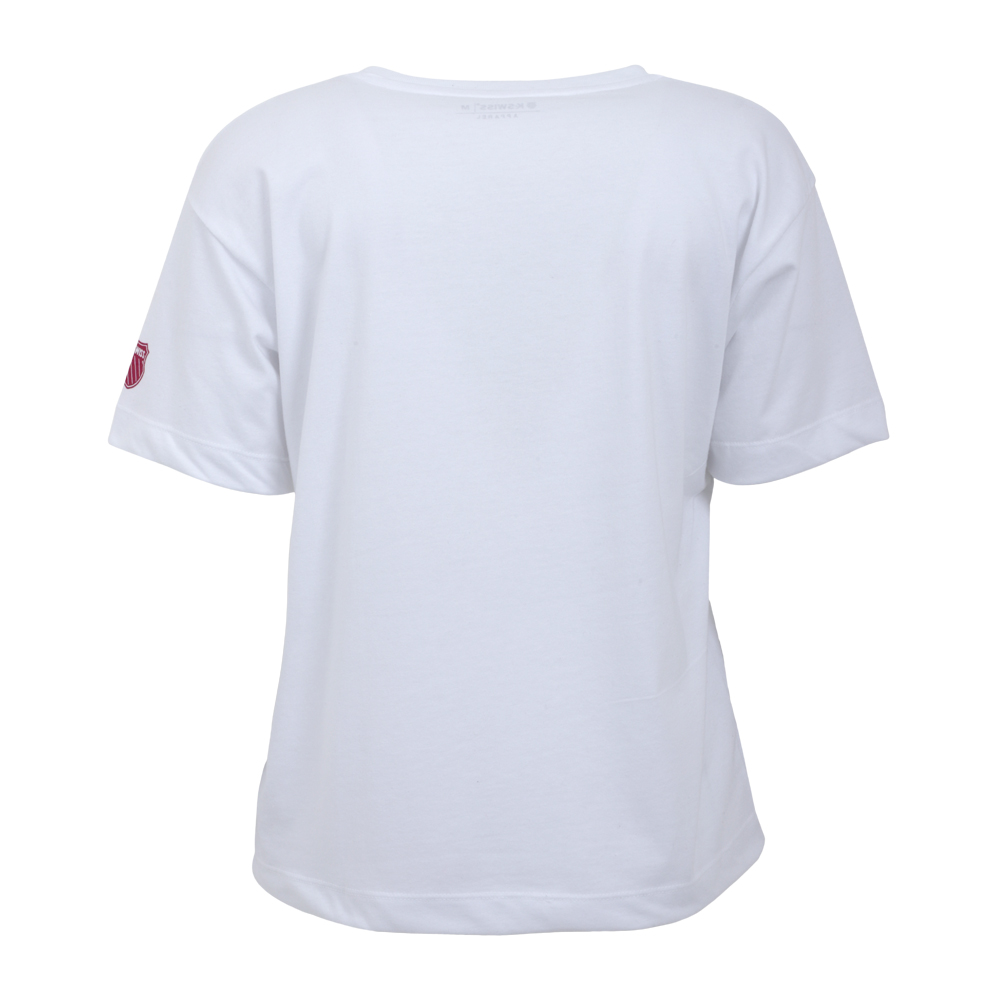 Foto 4 pulgar | Playera K-swiss Wts-13 Para Mujer Color Blanco