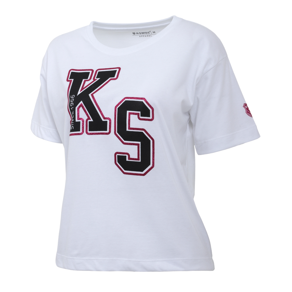 Foto 5 pulgar | Playera K-swiss Wts-13 Para Mujer Color Blanco