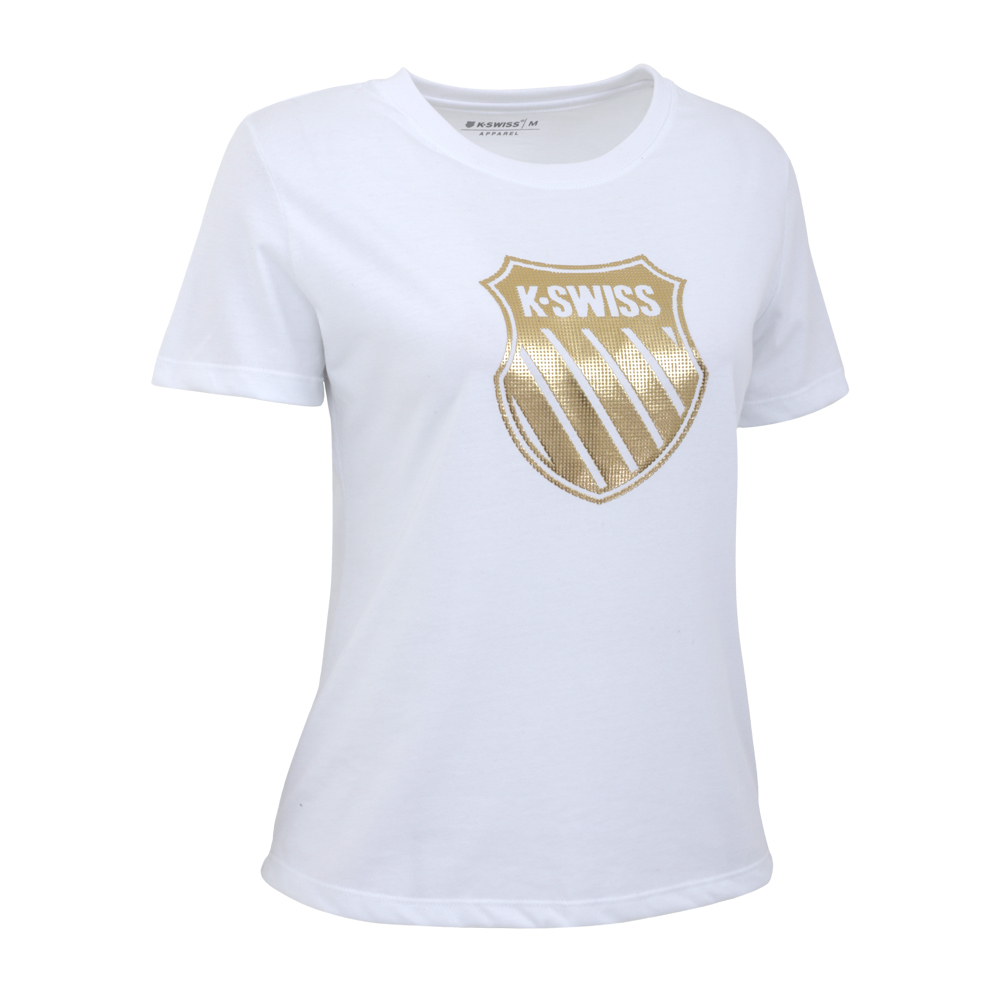 Foto 3 pulgar | Playera K-swiss Wts-02 Para Mujer Color Blanco