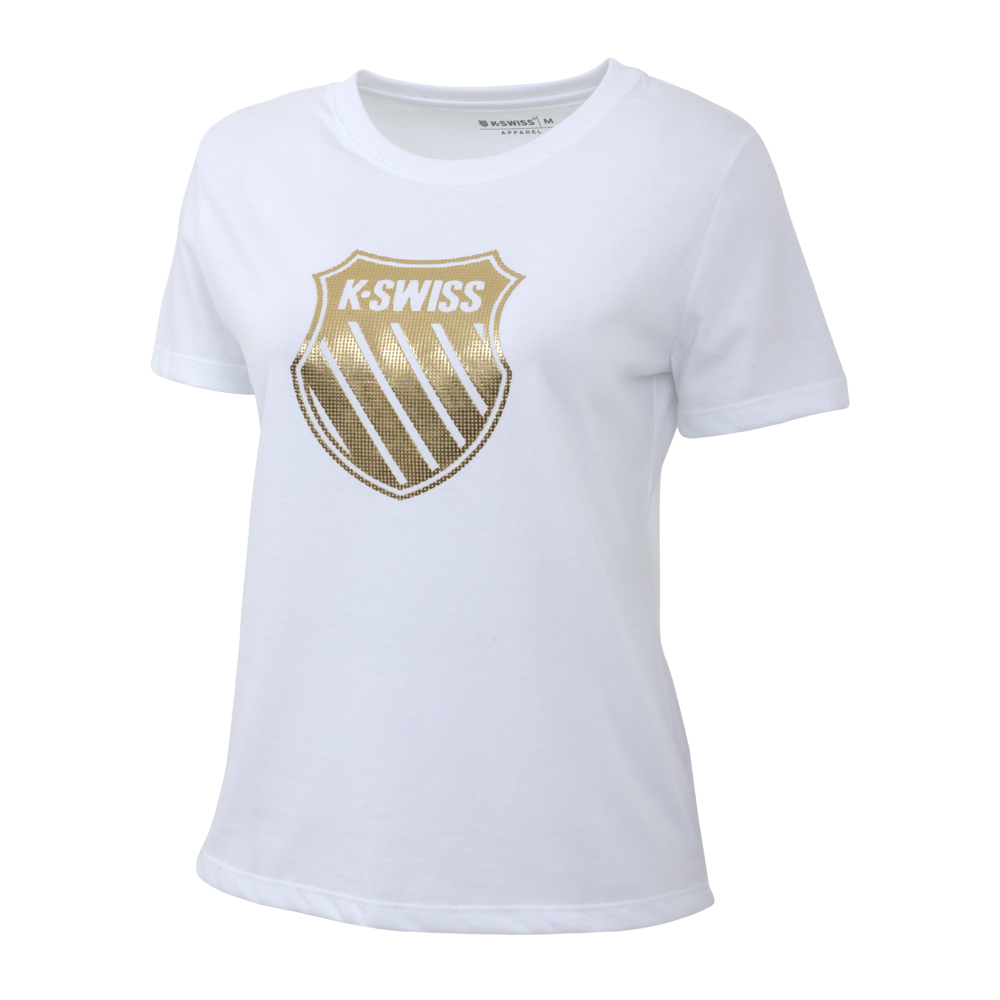 Foto 5 pulgar | Playera K-swiss Wts-02 Para Mujer Color Blanco