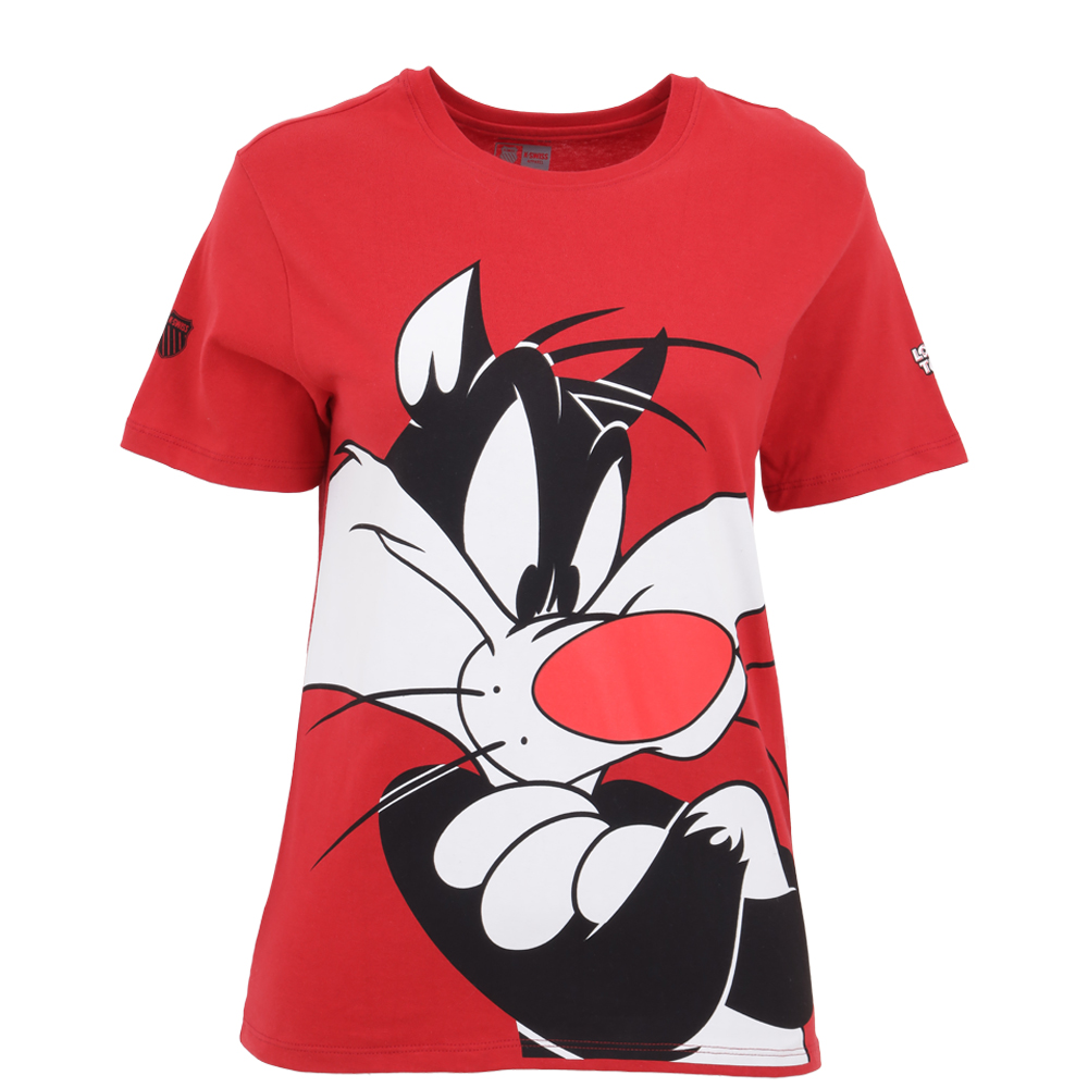 Playera K-swiss Fpm Ki Para Dama Color Rojo