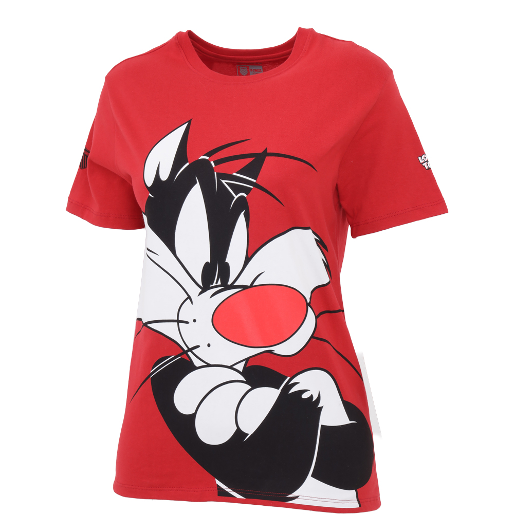 Foto 2 | Playera K-swiss Fpm Ki Para Dama Color Rojo