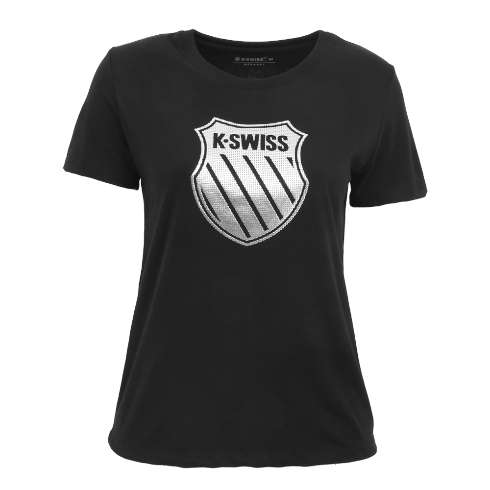 Foto 2 pulgar | Playera K-swiss Wts-02 Para Mujer Color Negro