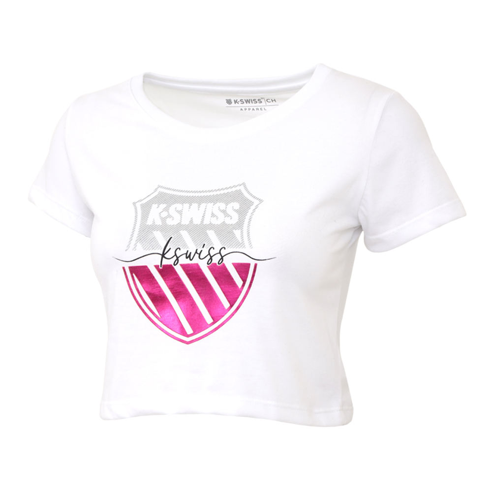 Foto 3 pulgar | Playera K-swiss Wts-11 Para Mujer Color Blanco