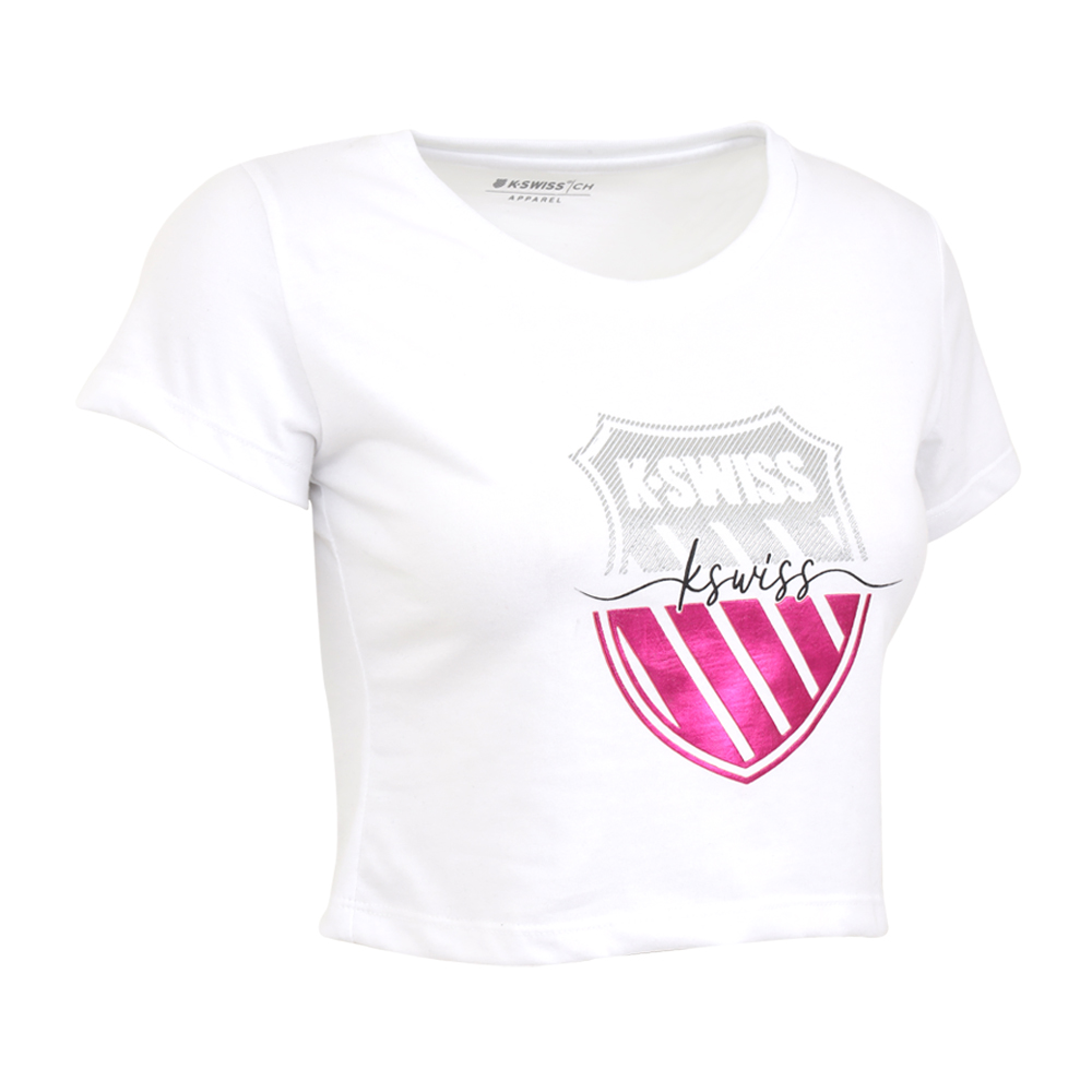 Foto 4 pulgar | Playera K-swiss Wts-11 Para Mujer Color Blanco