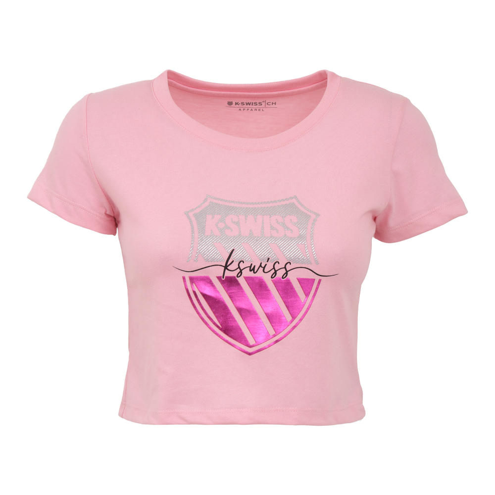 Foto 2 pulgar | Playera K-swiss Wts-11 Para Mujer Color Rosa