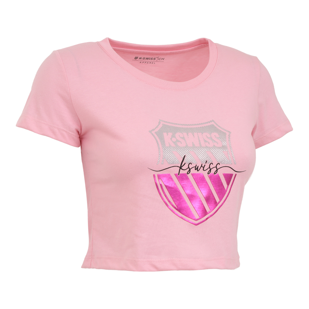 Foto 3 pulgar | Playera K-swiss Wts-11 Para Mujer Color Rosa