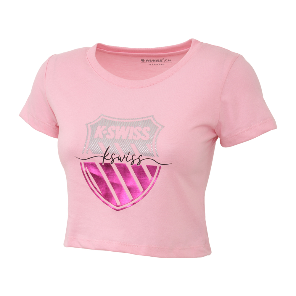 Foto 5 pulgar | Playera K-swiss Wts-11 Para Mujer Color Rosa