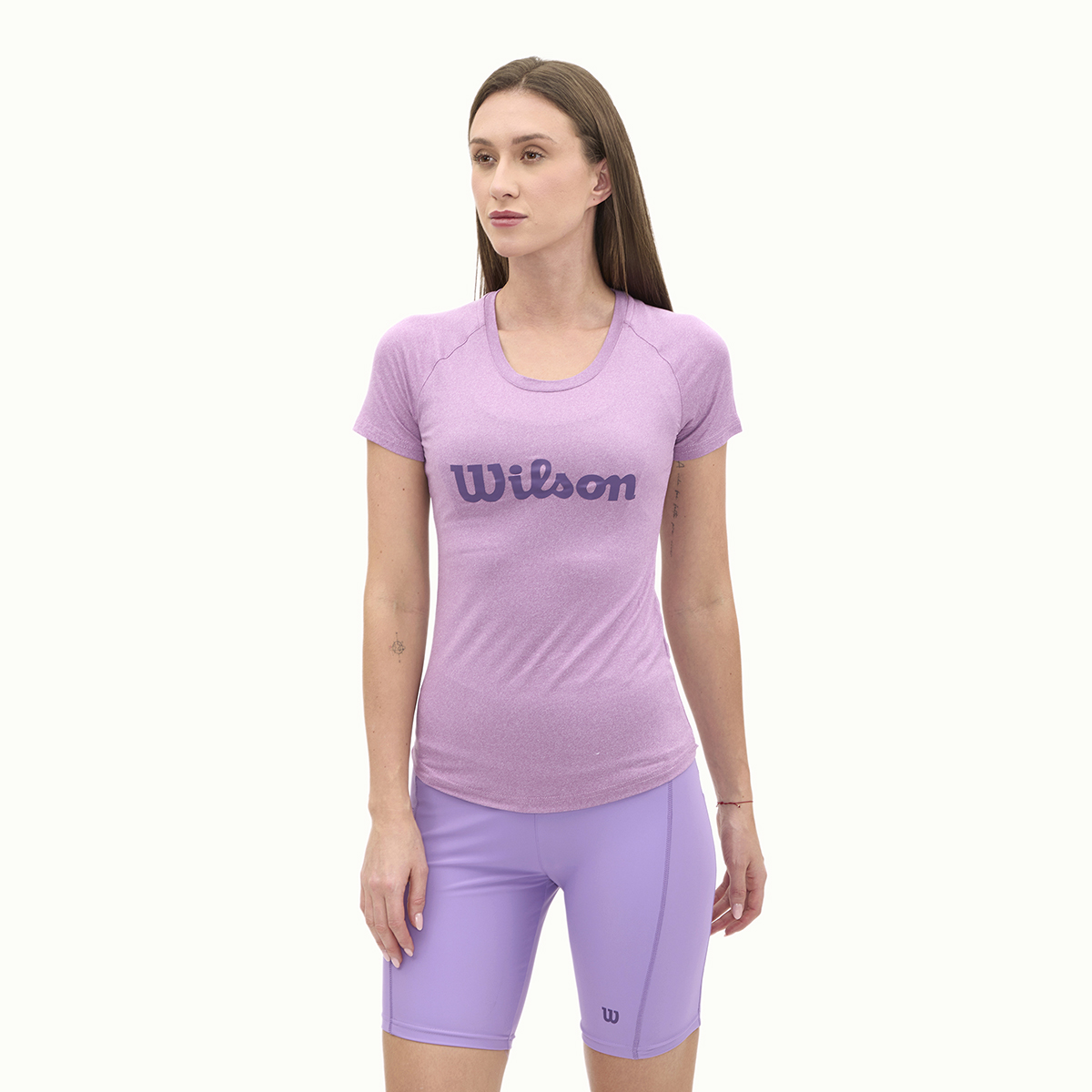 Foto 3 | Playera Wilson Cuello Redondo Estampada Para Mujer