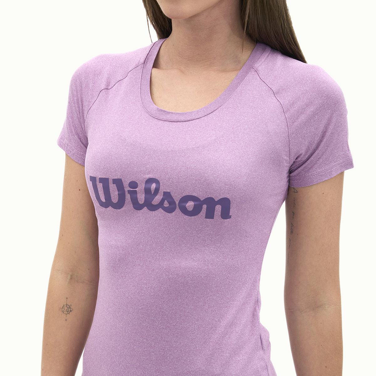 Foto 4 | Playera Wilson Cuello Redondo Estampada Para Mujer
