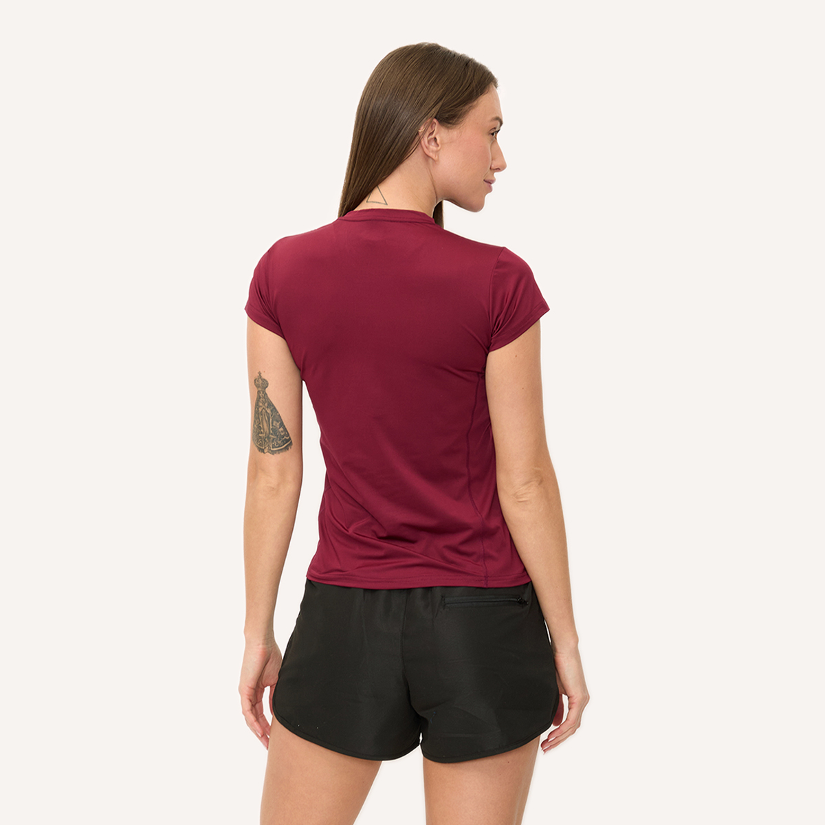 Foto 5 pulgar | Playera Wilson Ultra Ligera Cuello Redondo Para Mujer