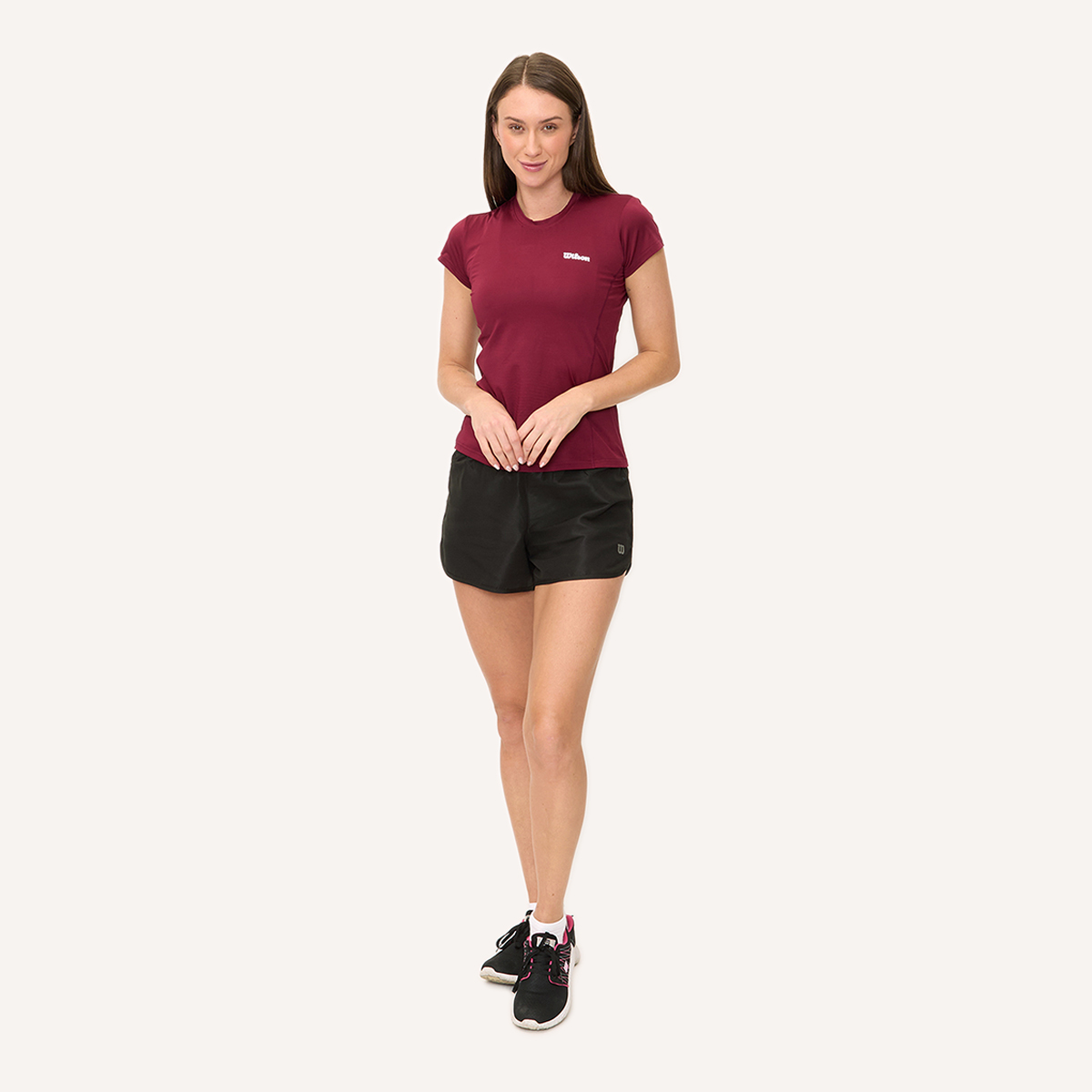 Foto 6 pulgar | Playera Wilson Ultra Ligera Cuello Redondo Para Mujer