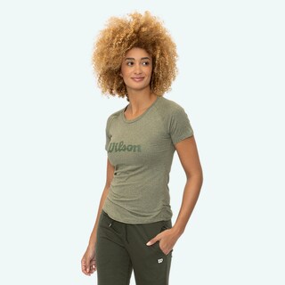 Foto 3 | Playera Wilson Cuello Redondo Estampada Para Mujer
