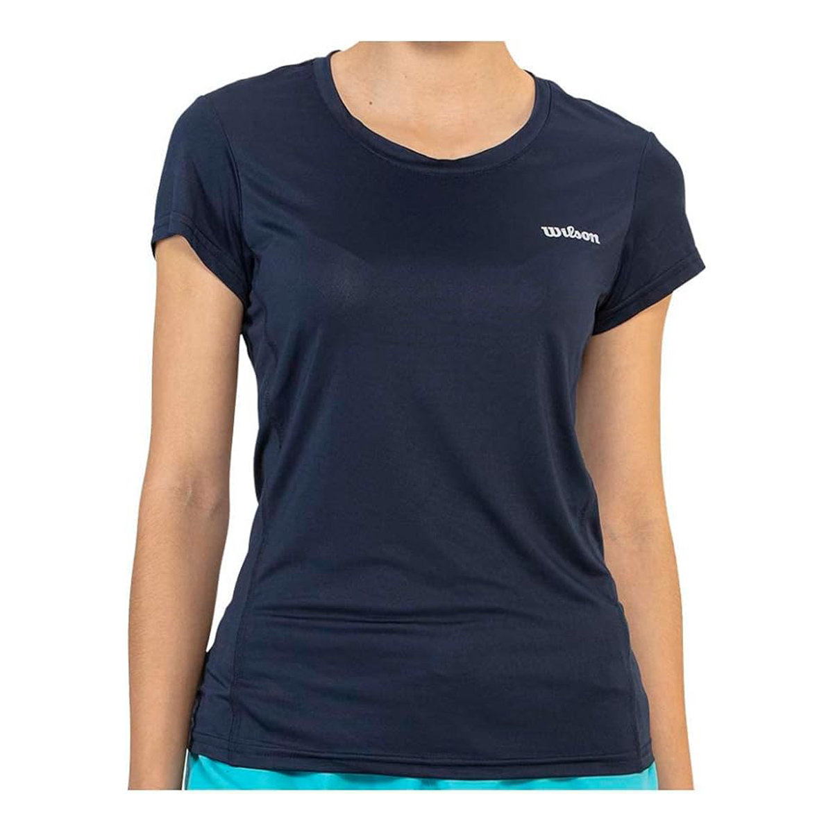 Foto 2 pulgar | Playera Wilson Ultra Ligera Cuello Redondo Para Mujer