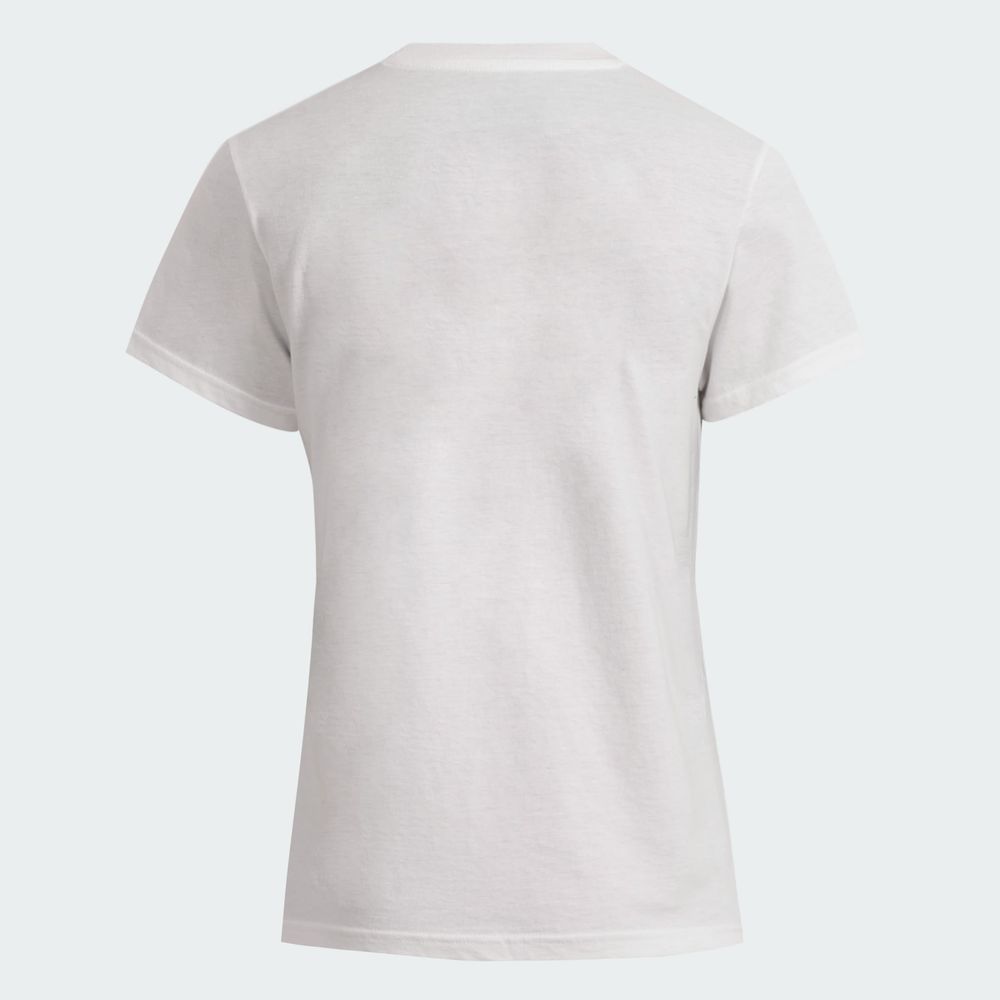Foto 5 pulgar | W Ddlm Spw Tee Adidas Blanco Mujer