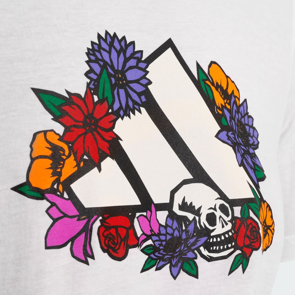 Foto 6 pulgar | W Ddlm Spw Tee Adidas Blanco Mujer