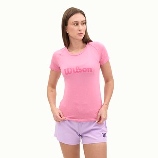 Foto 1 | Playera Wilson Cuello Redondo Estampada Para Mujer