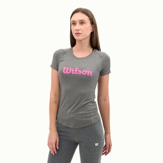 Foto 4 | Playera Wilson Cuello Redondo Estampada Para Mujer