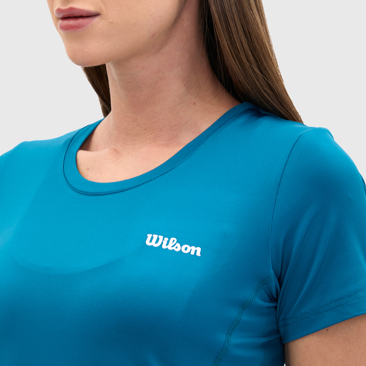 Foto 6 pulgar | Playera Wilson Ultra Ligera Cuello Redondo Para Mujer