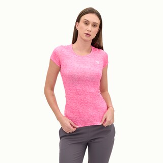 Foto 1 | Playera Wilson Cuello Redondo Jaspeada Para Mujer