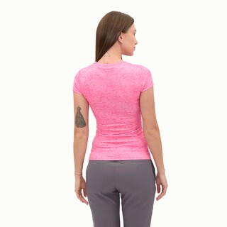 Foto 5 | Playera Wilson Cuello Redondo Jaspeada Para Mujer