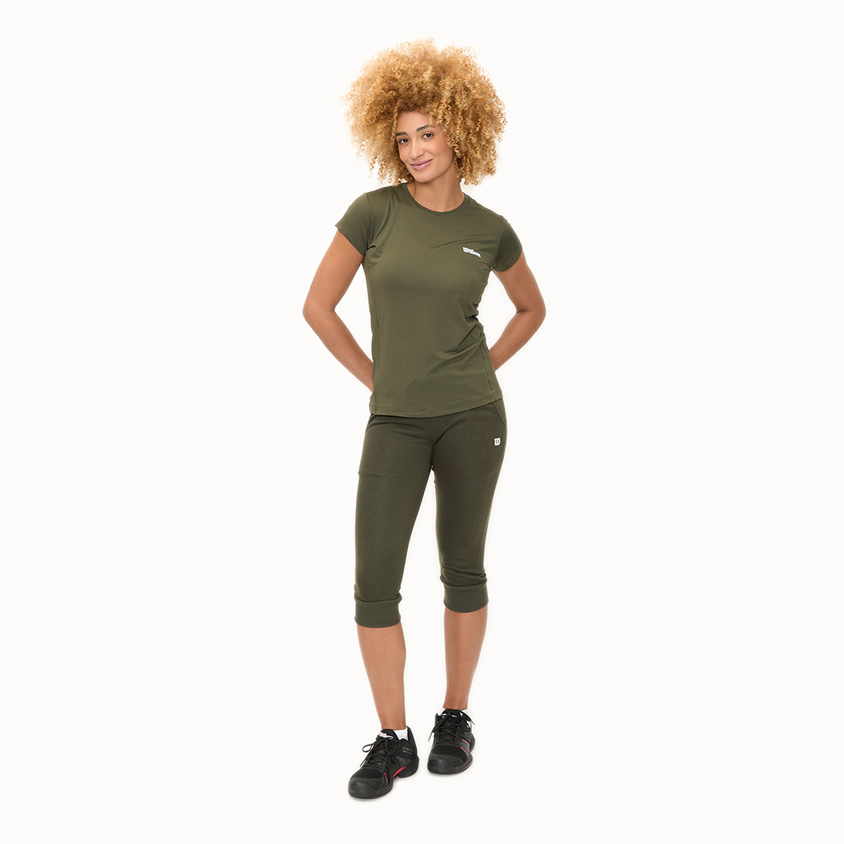 Foto 6 pulgar | Playera Wilson Ultraligera Cuello Redondo para Mujer