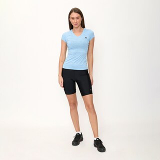 Foto 5 | Playera Wilson Cuello V Jaspeada Para Mujer