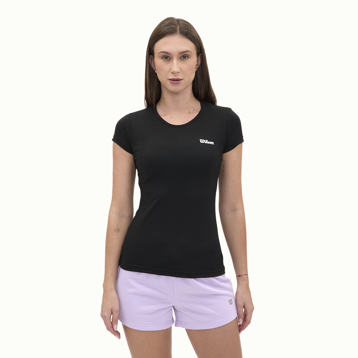 Playera Wilson Polyspun Cuello Redondo Lisa Para Mujer