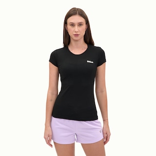 Foto 1 | Playera Wilson Polyspun Cuello Redondo Lisa Para Mujer
