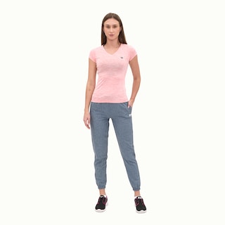 Foto 6 | Playera Wilson Cuello V Jaspeada Para Mujer