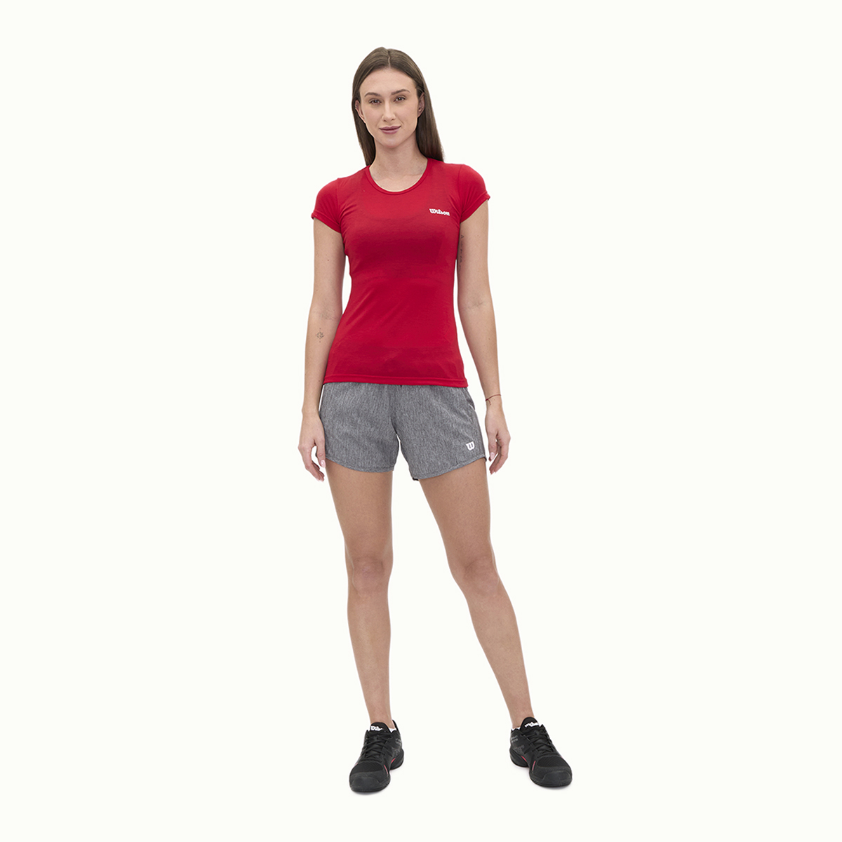 Foto 7 pulgar | Playera Wilson Polyspun Cuello Redondo Lisa Para Mujer