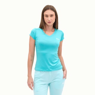 Foto 1 | Playera Wilson Ultra Ligera Cuello V Para Mujer