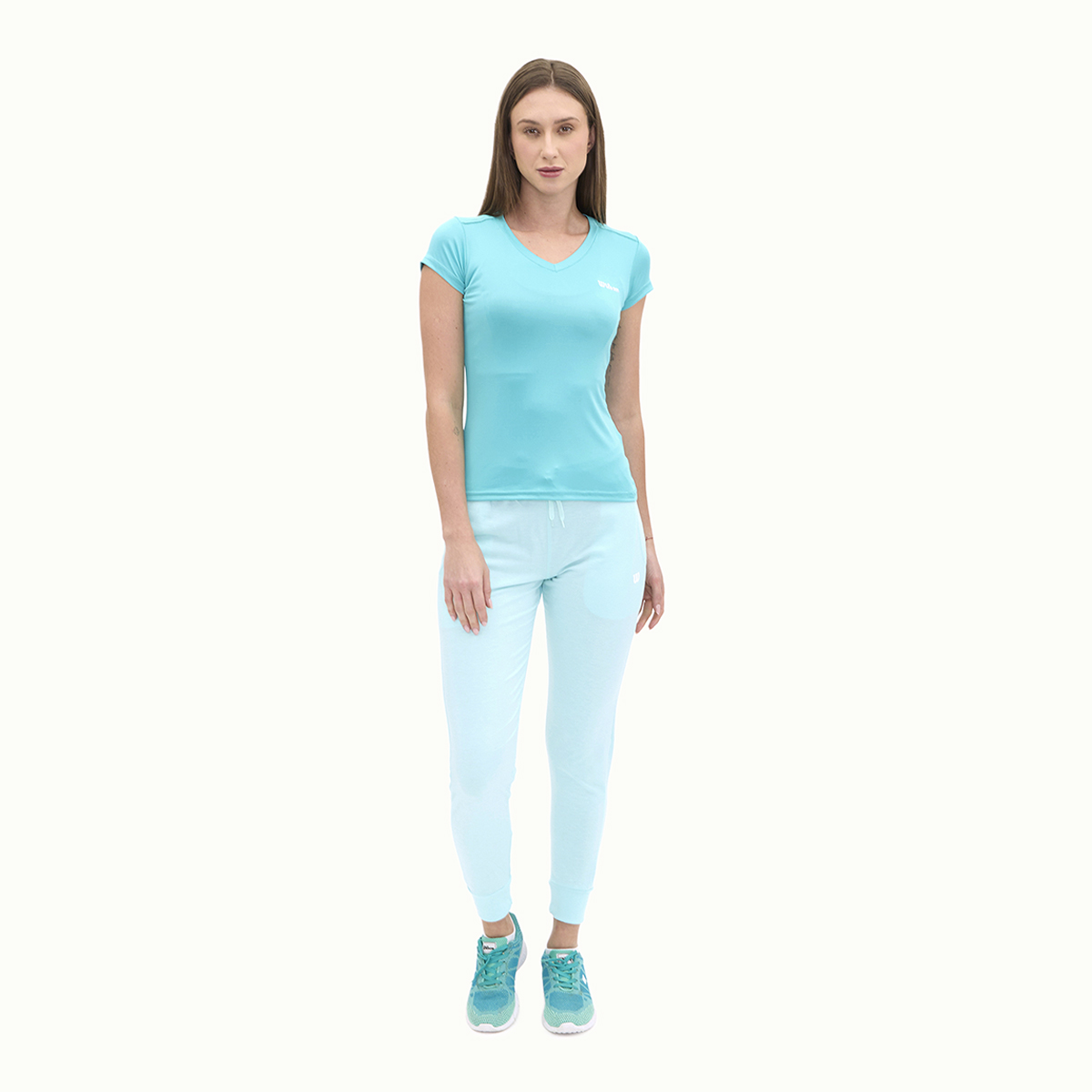 Foto 7 pulgar | Playera Wilson Ultra Ligera Cuello V Para Mujer