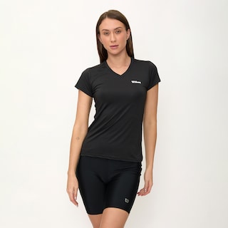 Foto 1 | Playera Wilson Ultra Ligera Cuello V Para Mujer
