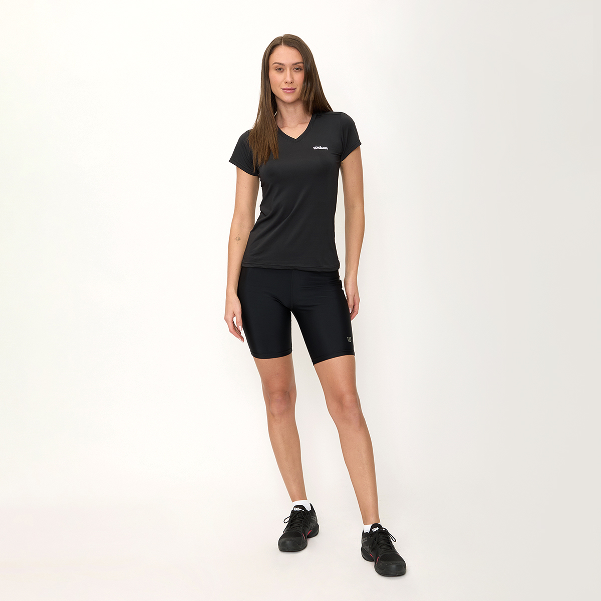 Foto 6 pulgar | Playera Wilson Ultra Ligera Cuello V Para Mujer
