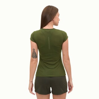 Foto 5 | Playera Wilson Polyspun Cuello V Lisa Para Mujer