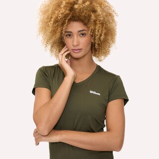 Foto 3 | Playera Wilson Ultra Ligera Cuello V Para Mujer