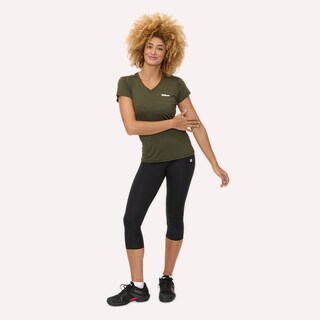 Foto 5 | Playera Wilson Ultra Ligera Cuello V Para Mujer